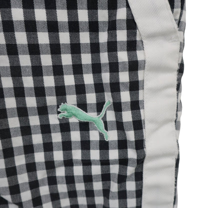 PUMA GOLF(プーマゴルフ) ハーフパンツ 白黒チェック メンズ A