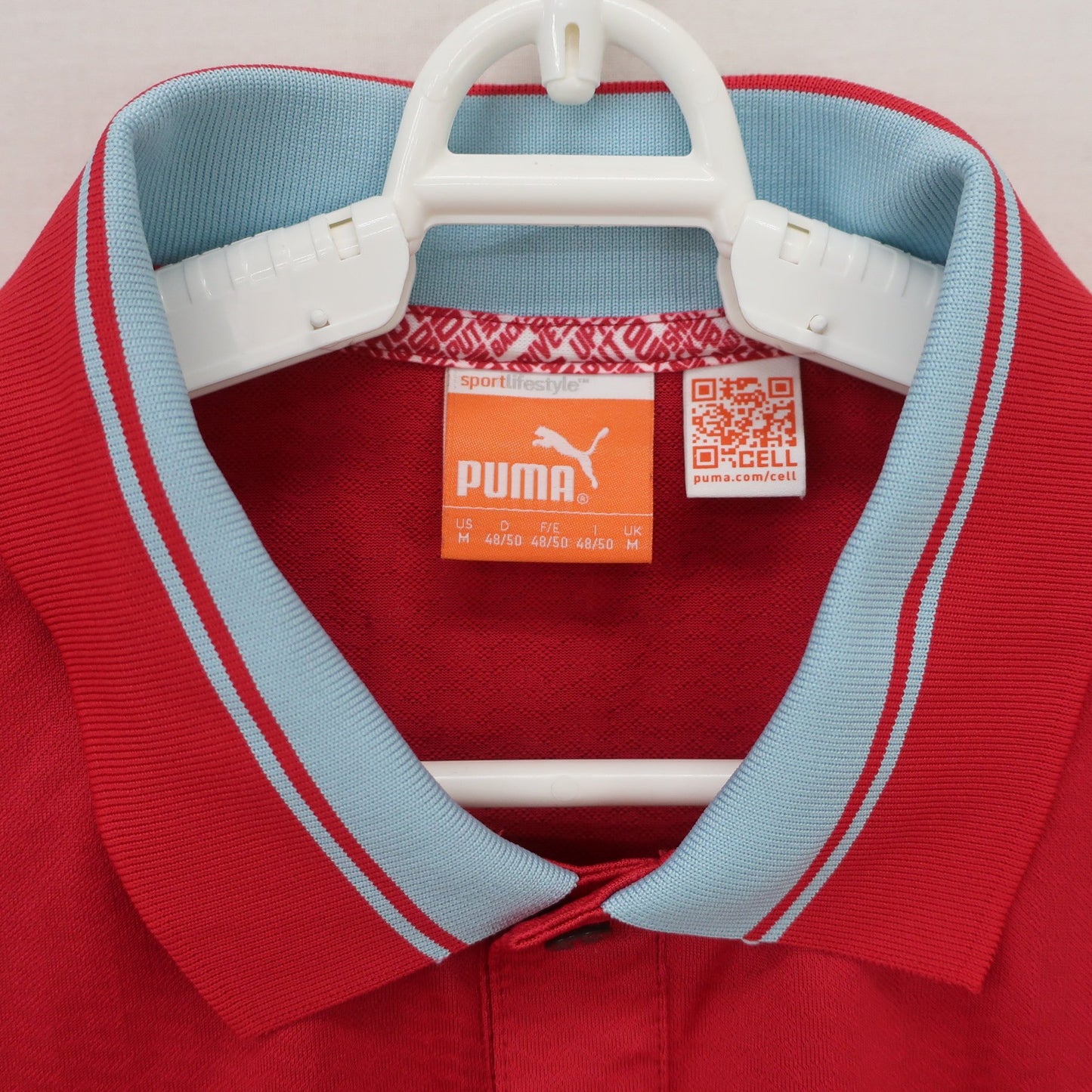 PUMA GOLF(プーマゴルフ) ポロシャツ 赤 メンズ US M A