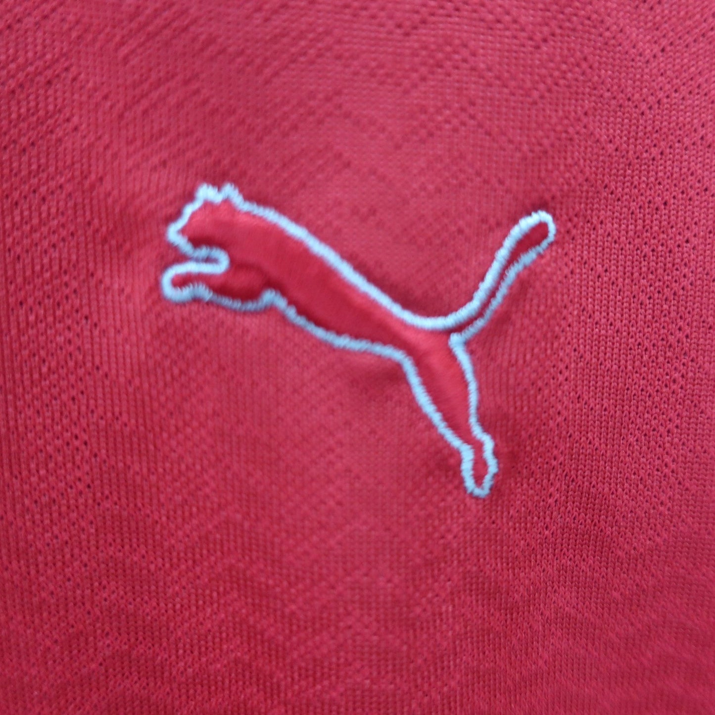 PUMA GOLF(プーマゴルフ) ポロシャツ 赤 メンズ US M A