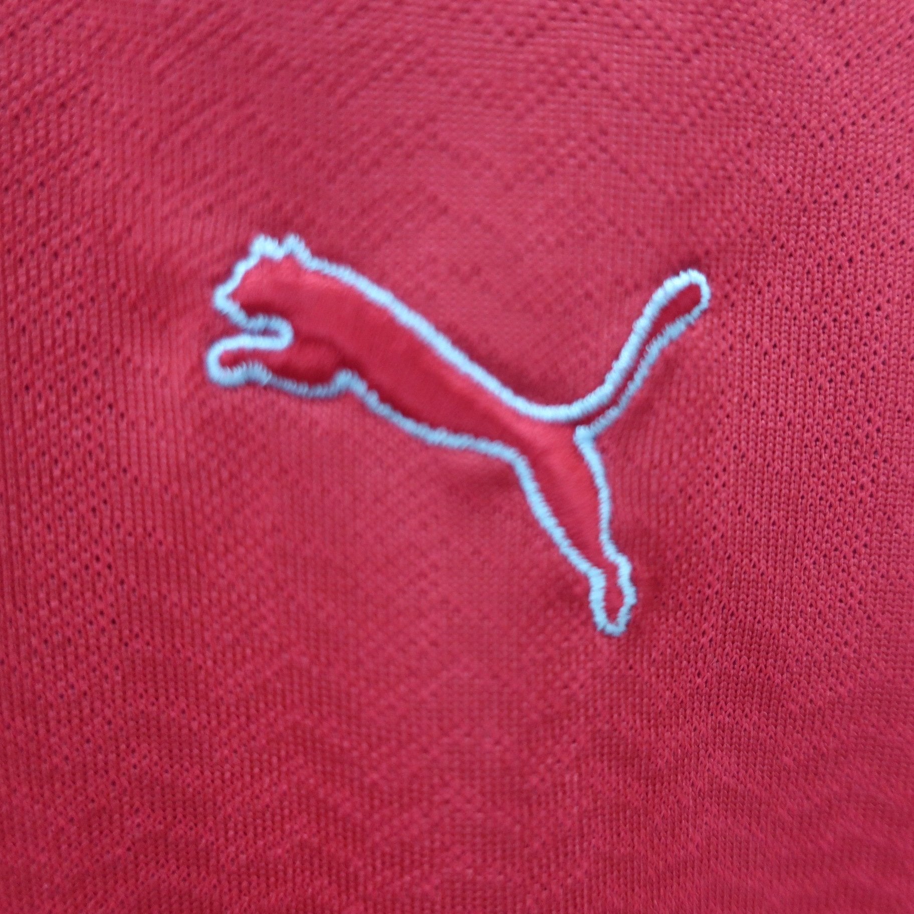 PUMA GOLF(プーマゴルフ) ポロシャツ 赤 メンズ US M A