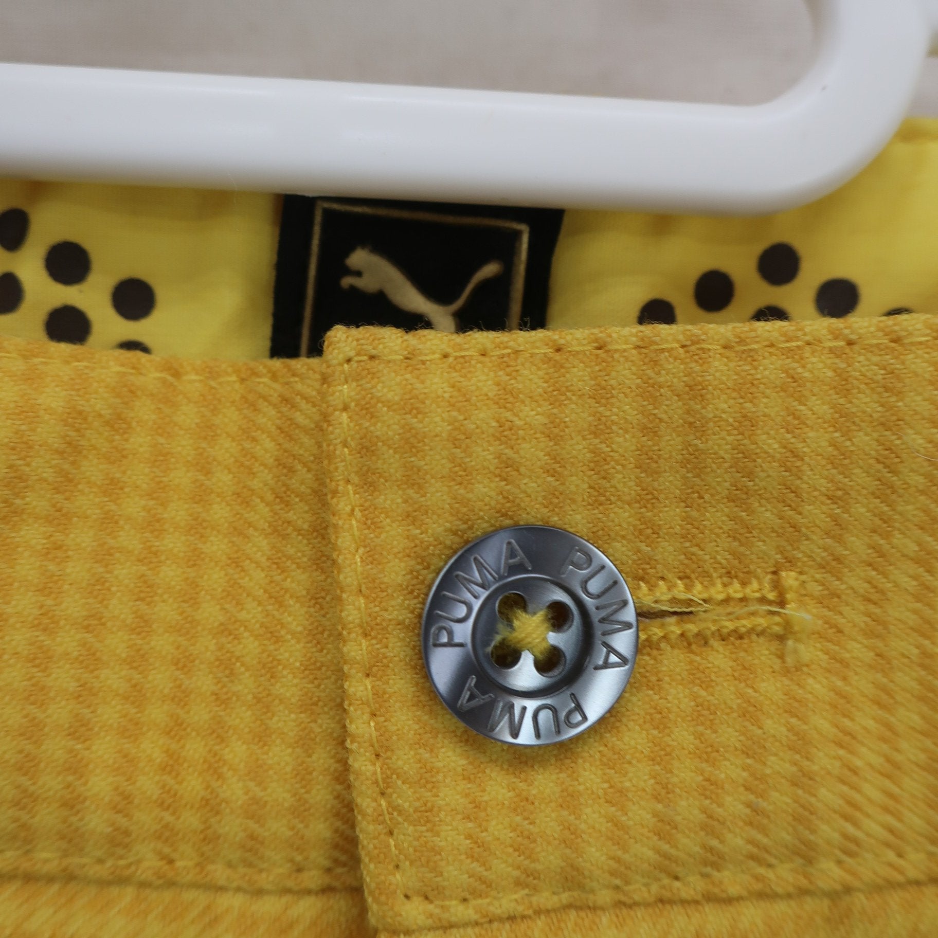 PUMA GOLF(プーマゴルフ) パンツ 黄色 メンズ 76 A
