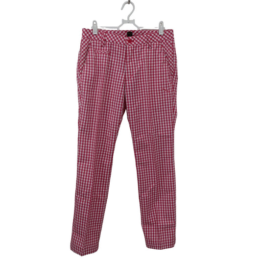 PUMA GOLF(プーマゴルフ) パンツ ピンク白チェック メンズ 76 A