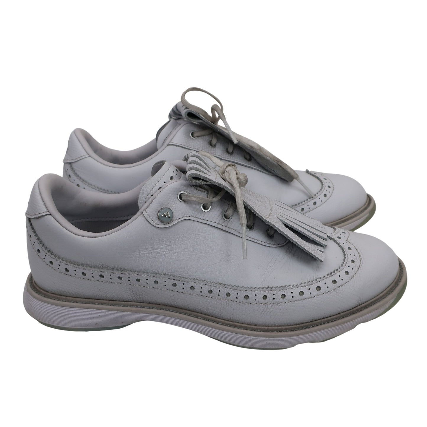 adidas(アディダス) スパイクレスゴルフシューズ 白 レディース 24.5cm MC ZOYSIA IH5992 J245 A