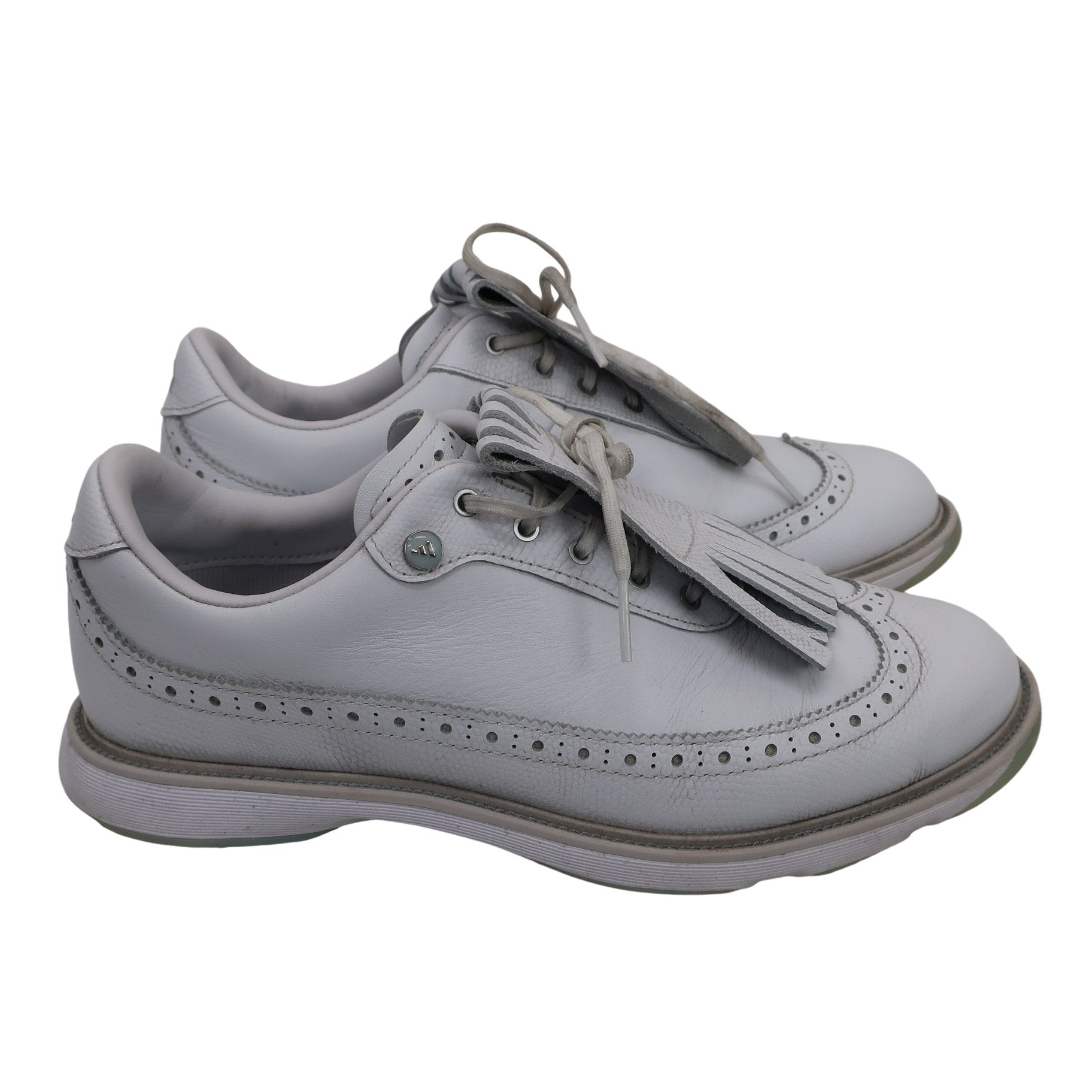 adidas(アディダス) スパイクレスゴルフシューズ 白 レディース 24.5cm MC ZOYSIA IH5992 J245 A