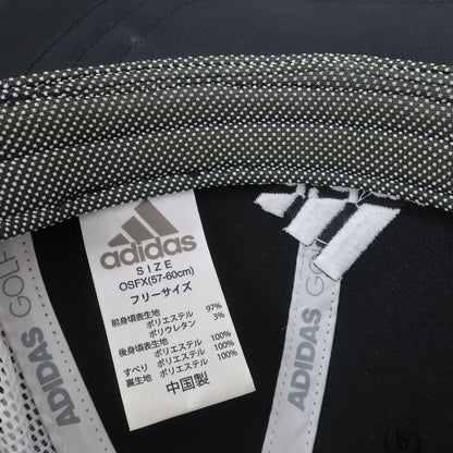 adidas(アディダス) キャップ 黒白 レディース フリーサイズ B