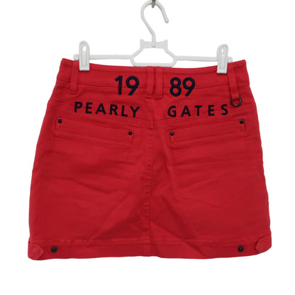 PEARLY GATES(パーリーゲイツ) スカート 赤 レディース 1 055-1234002 A