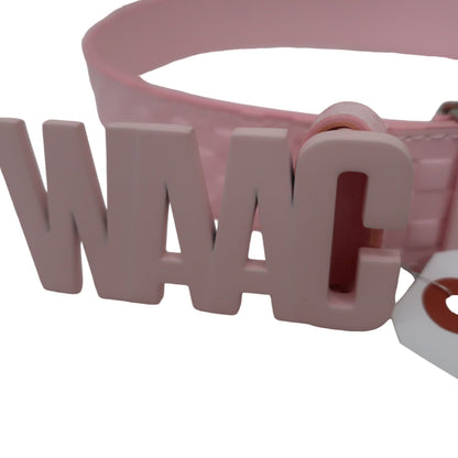 WAAC(ワック) ベルト ピンク レディース フリーサイズ S