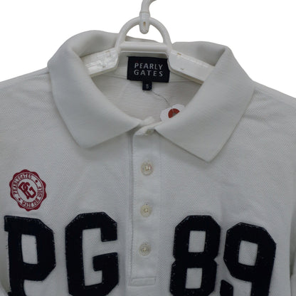 PEARLY GATES(パーリーゲイツ) ポロシャツ 白 メンズ 5 053-160517 B