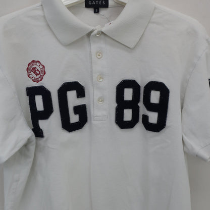 PEARLY GATES(パーリーゲイツ) ポロシャツ 白 メンズ 5 053-160517 B