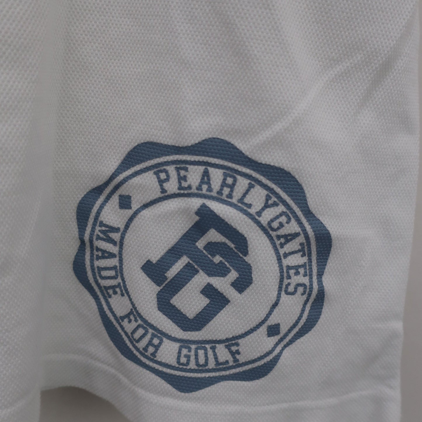 PEARLY GATES(パーリーゲイツ) ポロシャツ 白 メンズ 5 053-160517 B