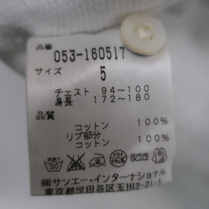 PEARLY GATES(パーリーゲイツ) ポロシャツ 白 メンズ 5 053-160517 B