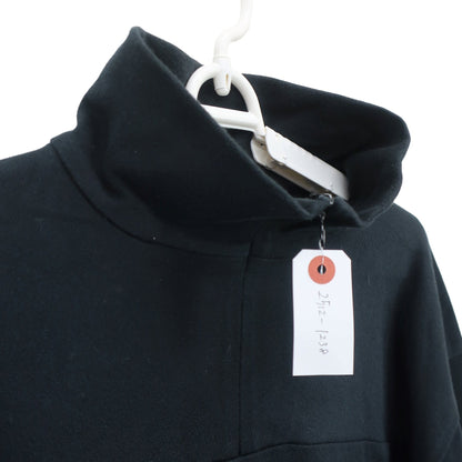BURBERRY GOLF(バーバリーゴルフ) 長袖ハーフジップシャツ 黒 メンズ L B