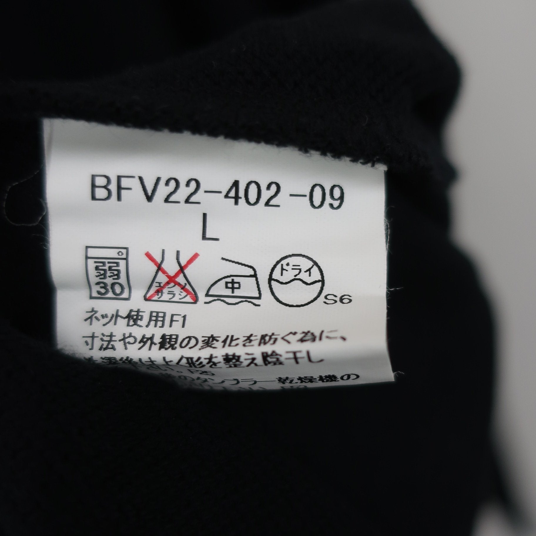 BURBERRY GOLF(バーバリーゴルフ) 長袖ハーフジップシャツ 黒 メンズ L B