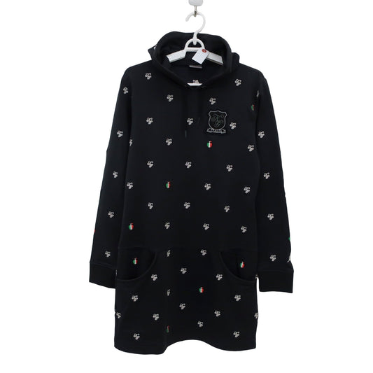 Kappa(カッパ) フード付きワンピース 黒 レディース L A