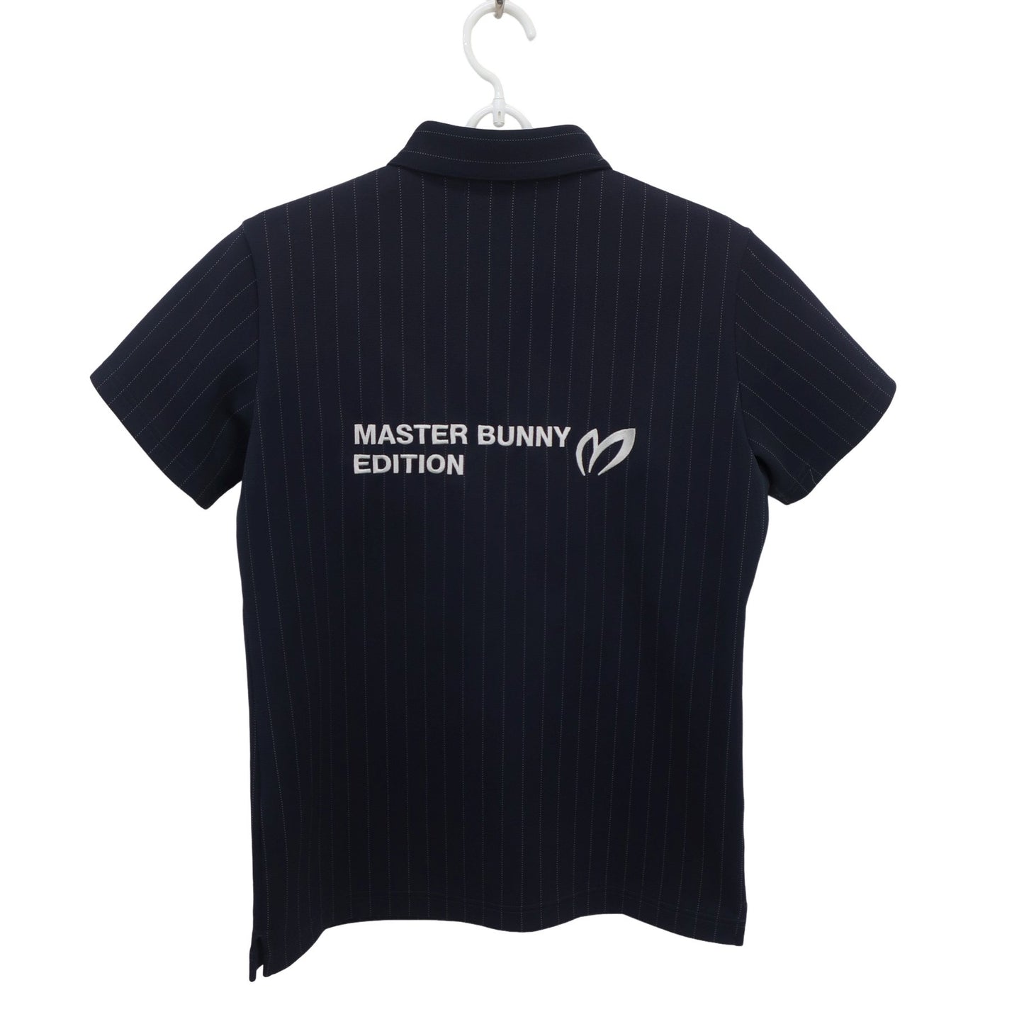 MASTER BUNNY EDITION(マスターバニーエディション) ポロシャツ ネイビー白ドットストライプ レディース 1 759-5160506 A