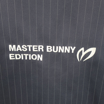 MASTER BUNNY EDITION(マスターバニーエディション) ポロシャツ ネイビー白ドットストライプ レディース 1 759-5160506 A