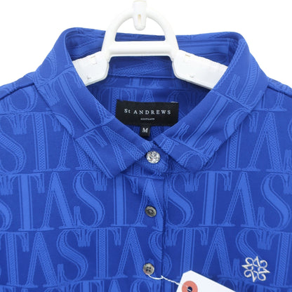 St ANDREWS(セントアンドリュース) ポロシャツ 青 レディース M 043-2261952 A