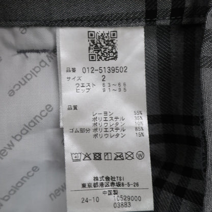 New Balance golf(ニューバランスゴルフ) ショートパンツ グレーチェック レディース 2 012-5139502 A