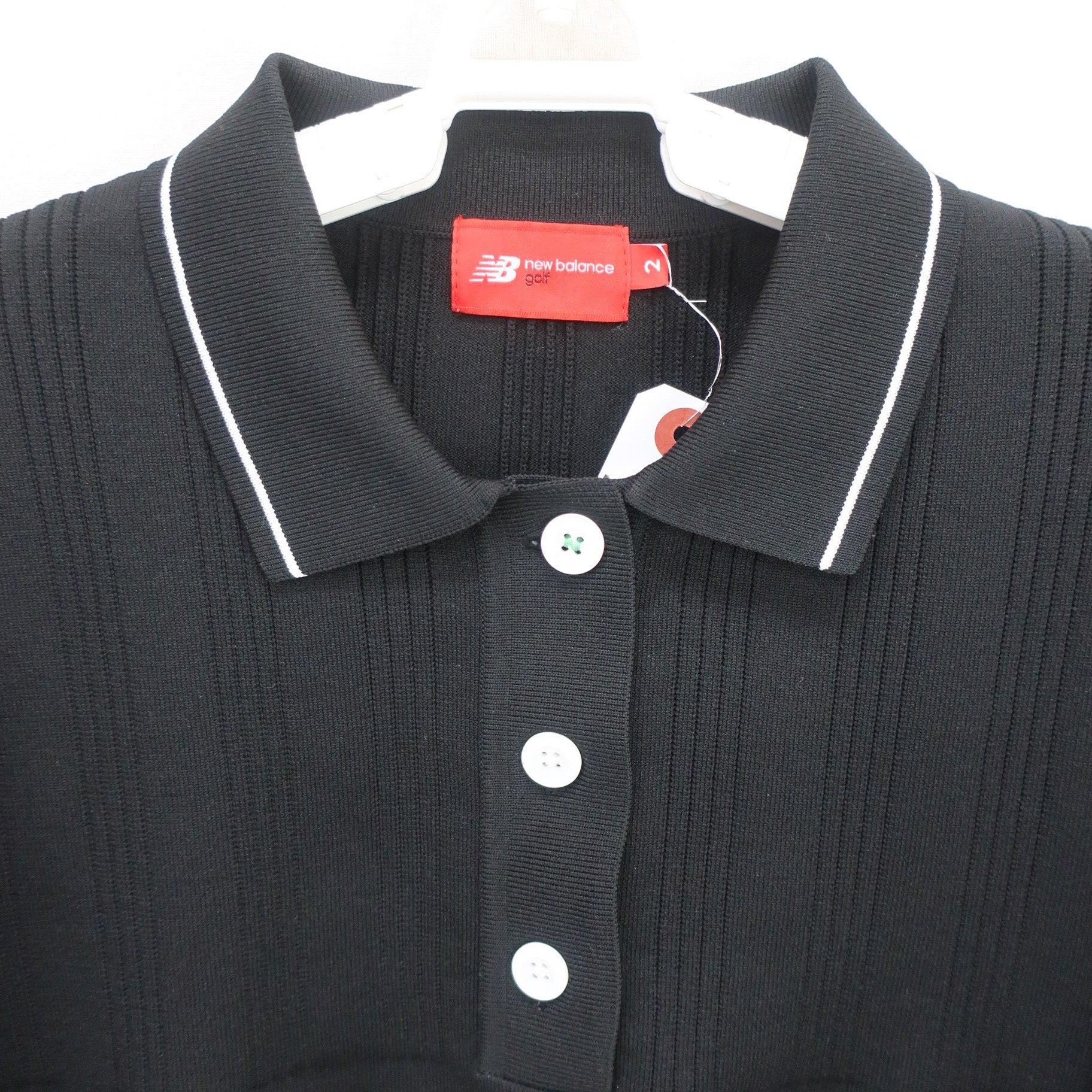 New Balance golf(ニューバランスゴルフ) ポロシャツ 黒 レディース 2 012-5175502 A