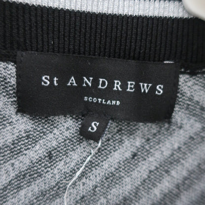 St ANDREWS(セントアンドリュース) セーター 白黒総柄 レディース S 043-5170254 A