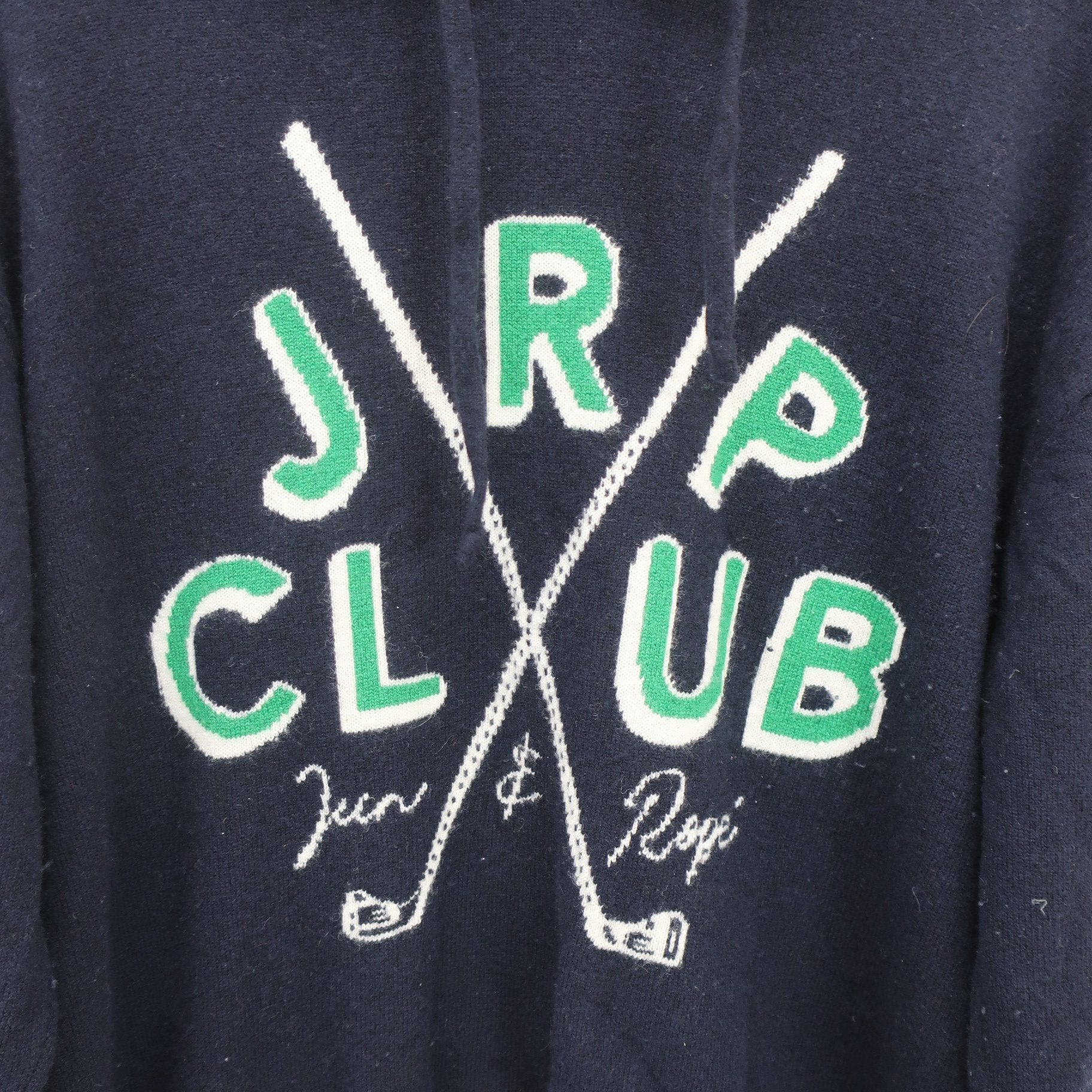 Jun and Rope(ジュン アンド ロペ) フード付きセーター ネイビー レディース M B