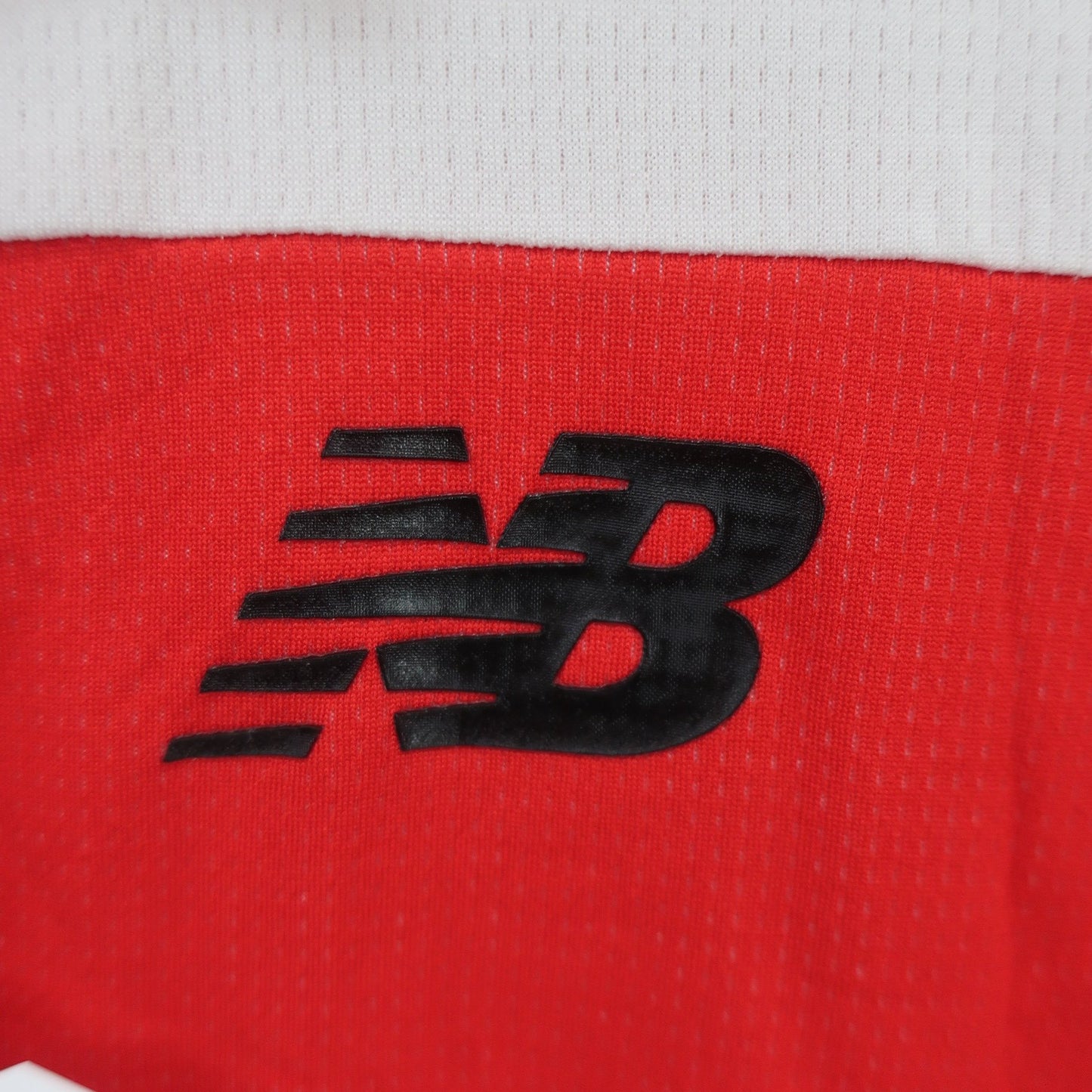 New Balance golf(ニューバランスゴルフ) ポロシャツ 赤白 レディース 0 012-8160503 A