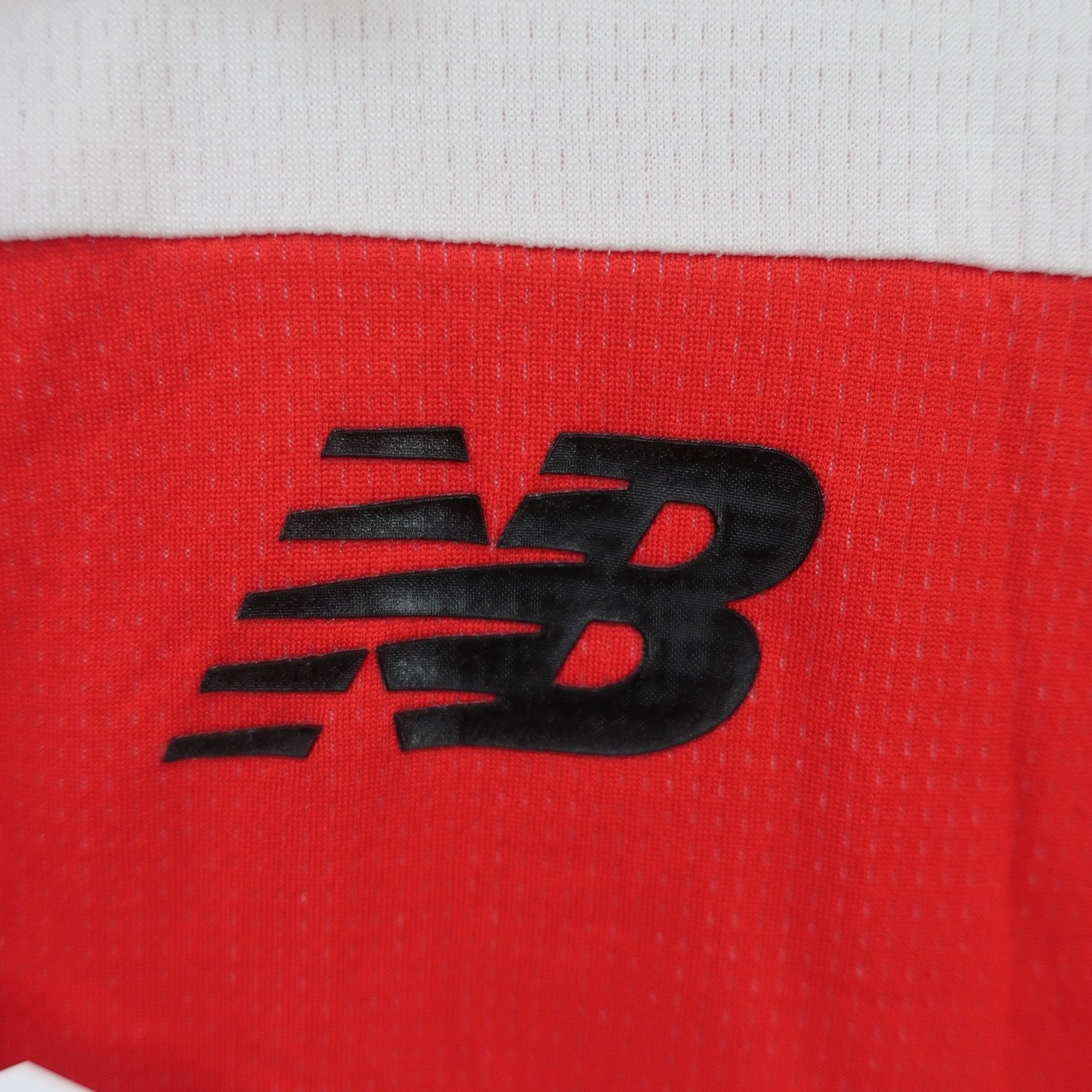 New Balance golf(ニューバランスゴルフ) ポロシャツ 赤白 レディース 0 012-8160503 A