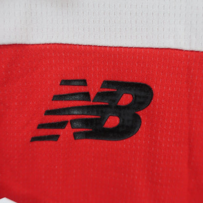New Balance golf(ニューバランスゴルフ) ポロシャツ 赤白 レディース 0 012-8160503 A