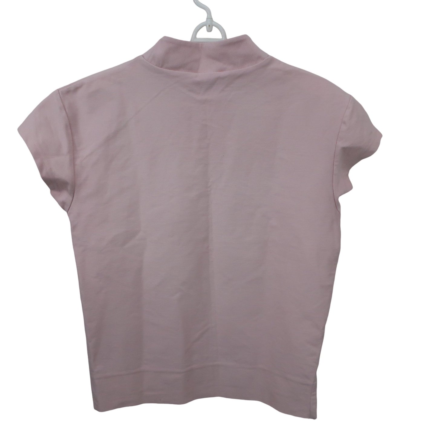 Champion(チャンピオン) 半袖モックネックシャツ ピンク レディース MEDIUM B