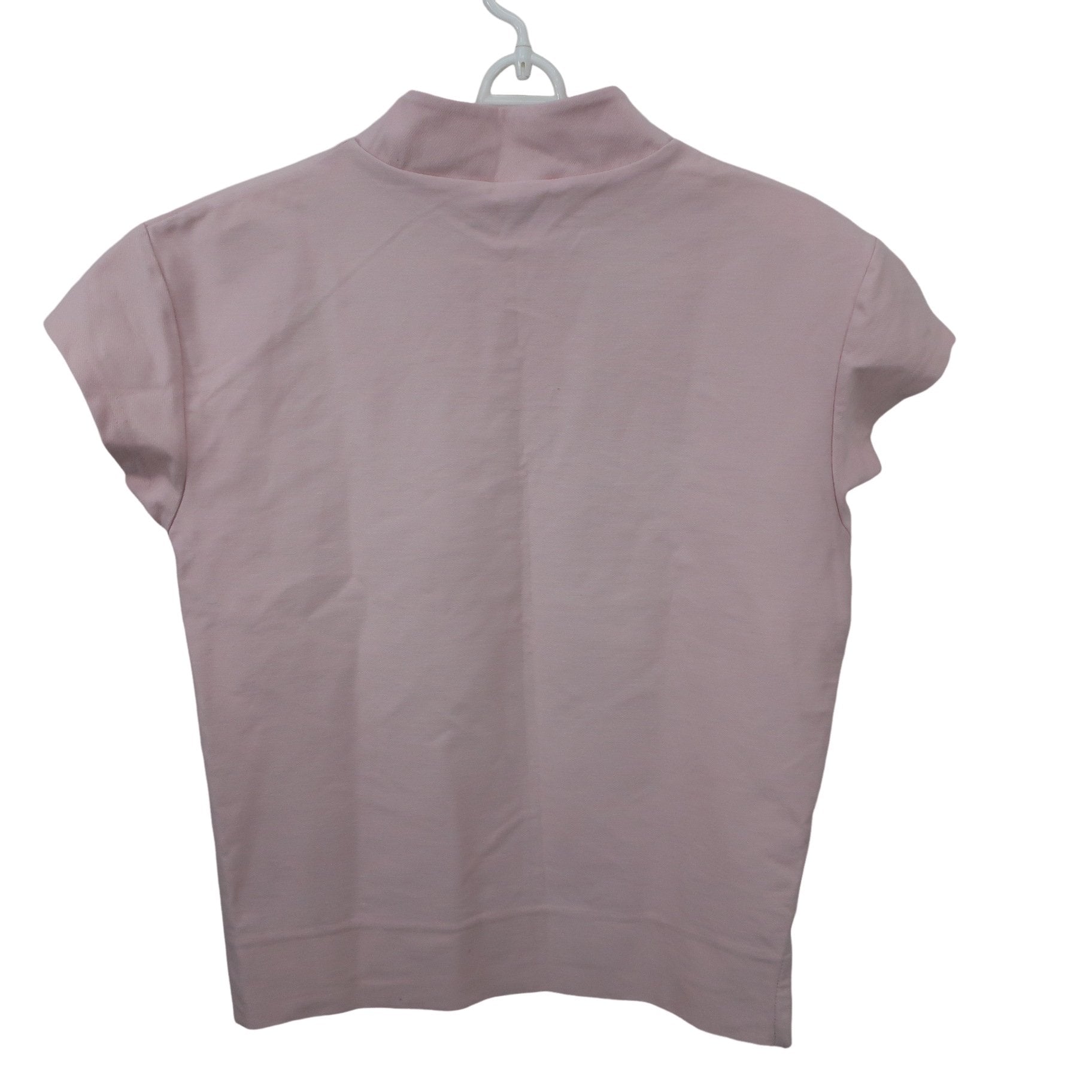 Champion(チャンピオン) 半袖モックネックシャツ ピンク レディース MEDIUM B