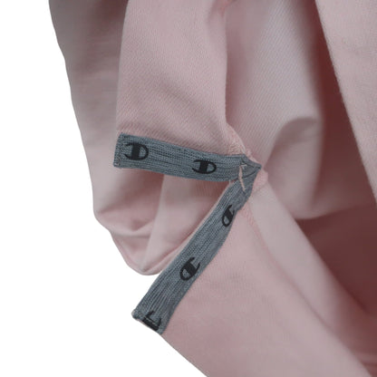 Champion(チャンピオン) 半袖モックネックシャツ ピンク レディース MEDIUM B