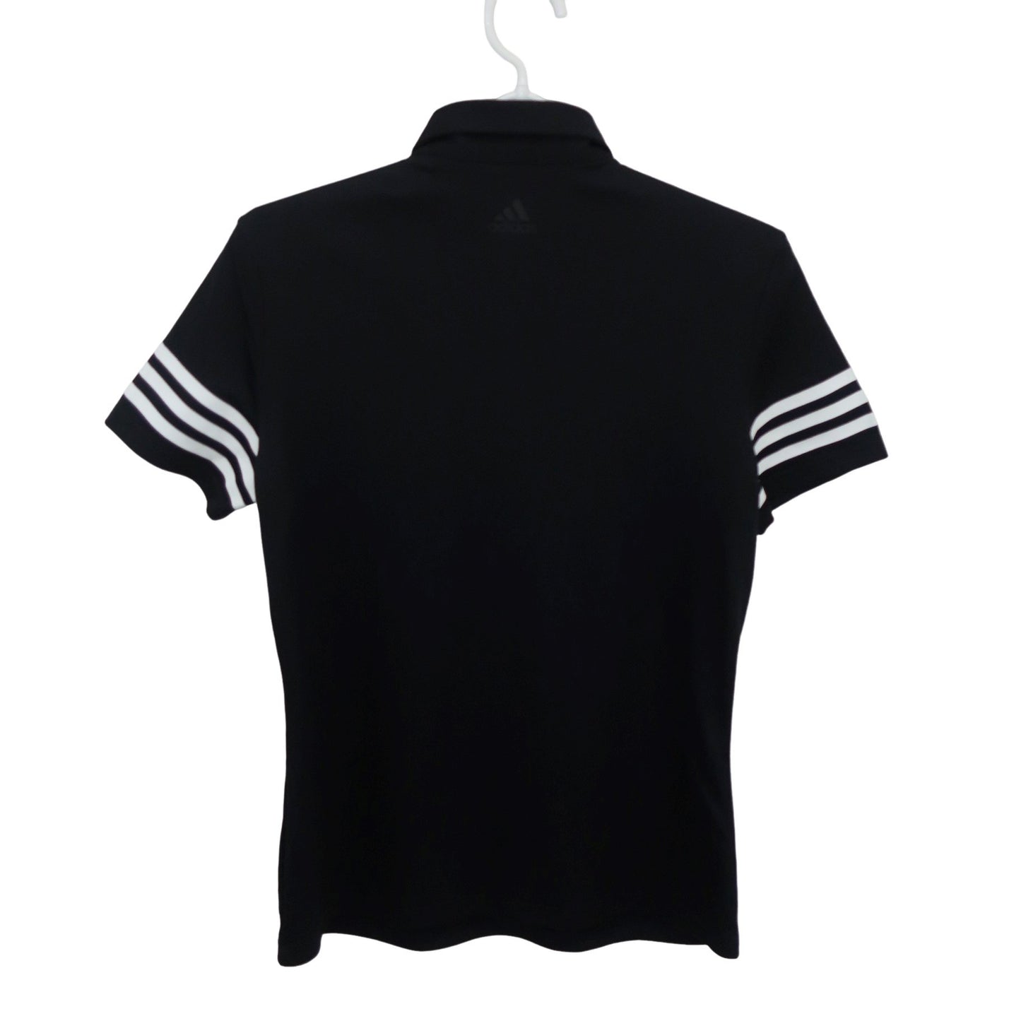 adidas(アディダス) ポロシャツ 黒白 レディース M A