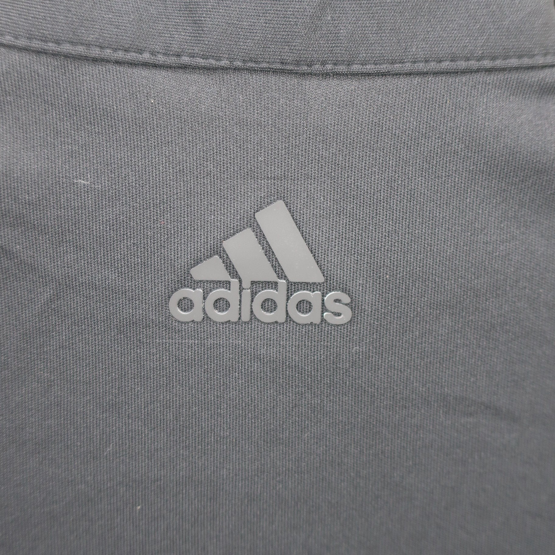 adidas(アディダス) ポロシャツ 黒白 レディース M A