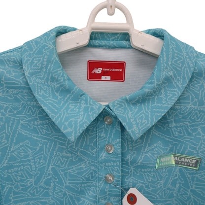 New Balance golf(ニューバランスゴルフ) ポロシャツ 水色 レディース 1 012-0168505 A