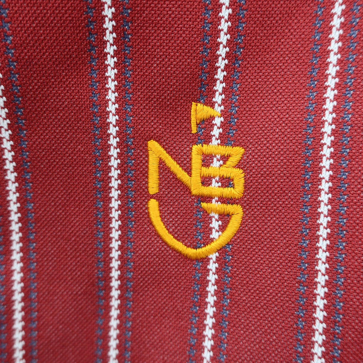 New Balance golf(ニューバランスゴルフ) 長袖ポロシャツ 赤系ストライプ レディース 0 012-7269502 A