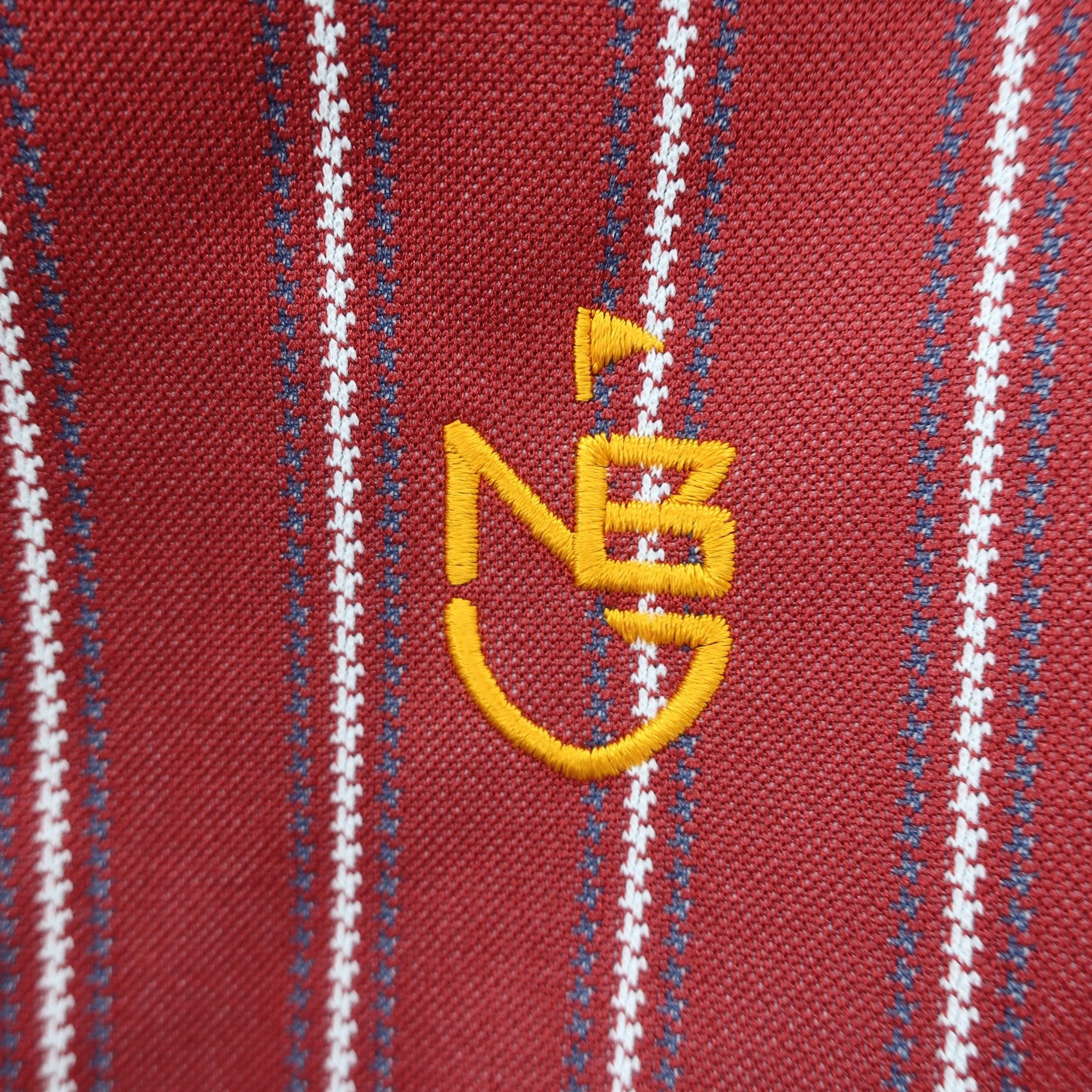 New Balance golf(ニューバランスゴルフ) 長袖ポロシャツ 赤系ストライプ レディース 0 012-7269502 A