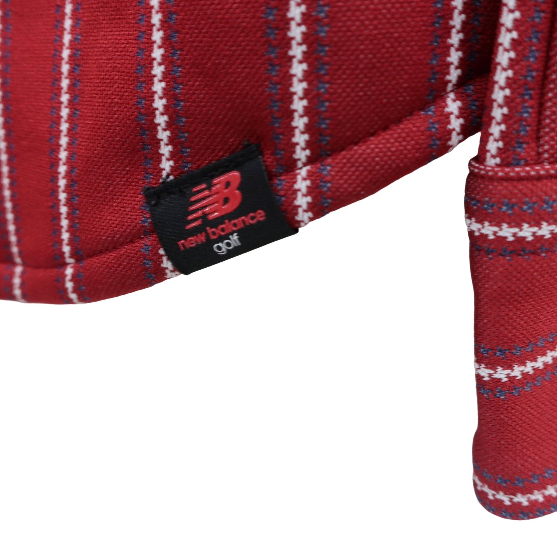 New Balance golf(ニューバランスゴルフ) 長袖ポロシャツ 赤系ストライプ レディース 0 012-7269502 A