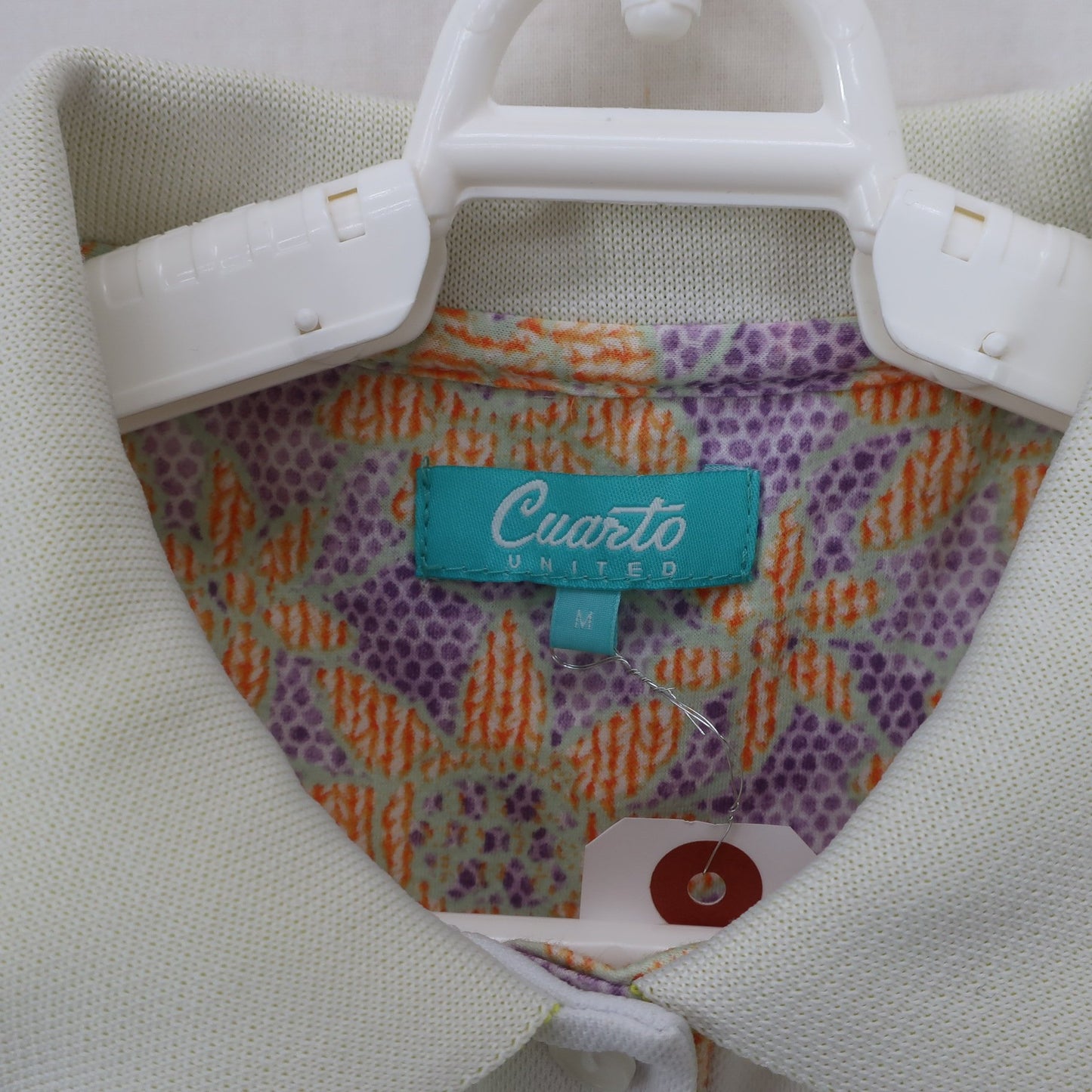 Cuarto UNITED(クアルトユナイテッド) ポロシャツ 白 レディース M A