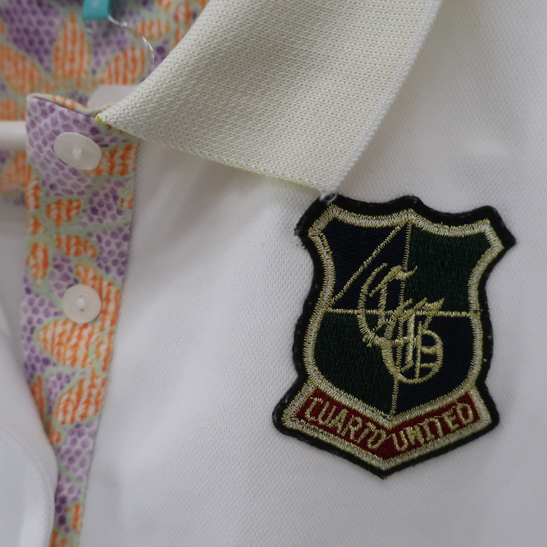 Cuarto UNITED(クアルトユナイテッド) ポロシャツ 白 レディース M A