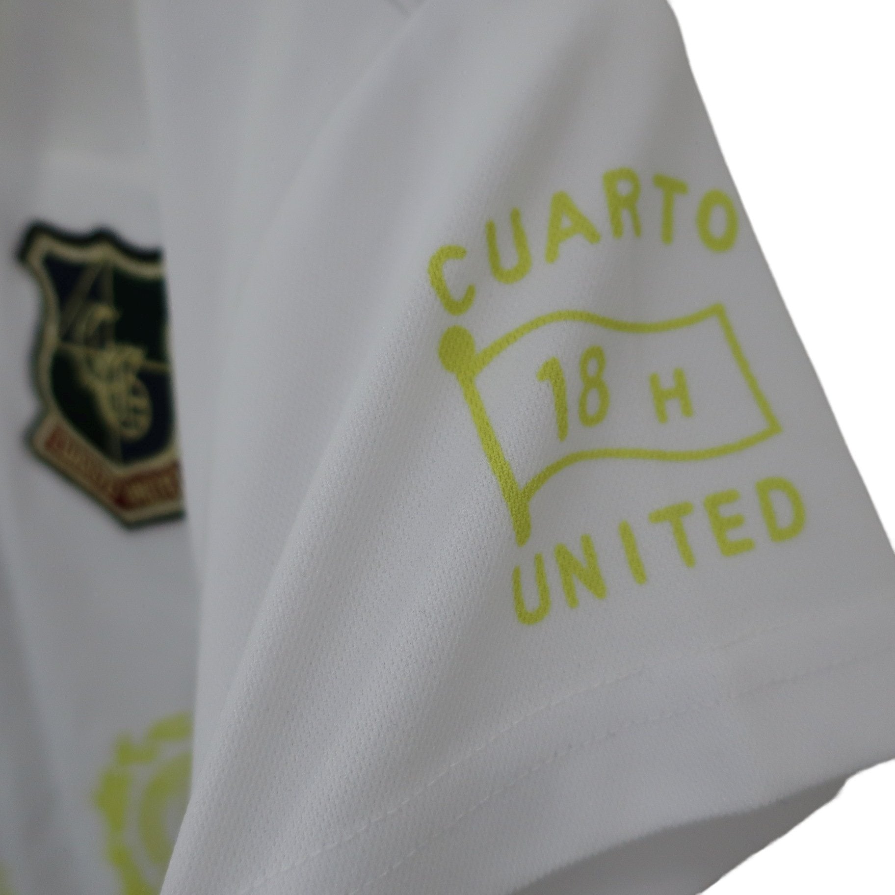 Cuarto UNITED(クアルトユナイテッド) ポロシャツ 白 レディース M A