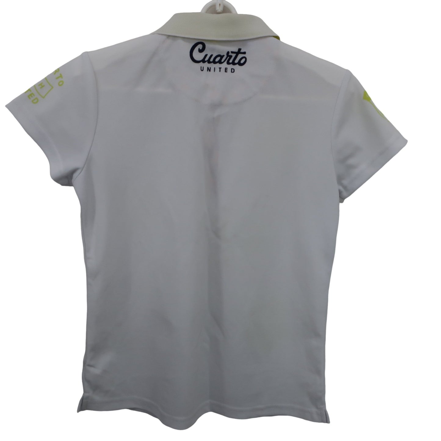 Cuarto UNITED(クアルトユナイテッド) ポロシャツ 白 レディース M A