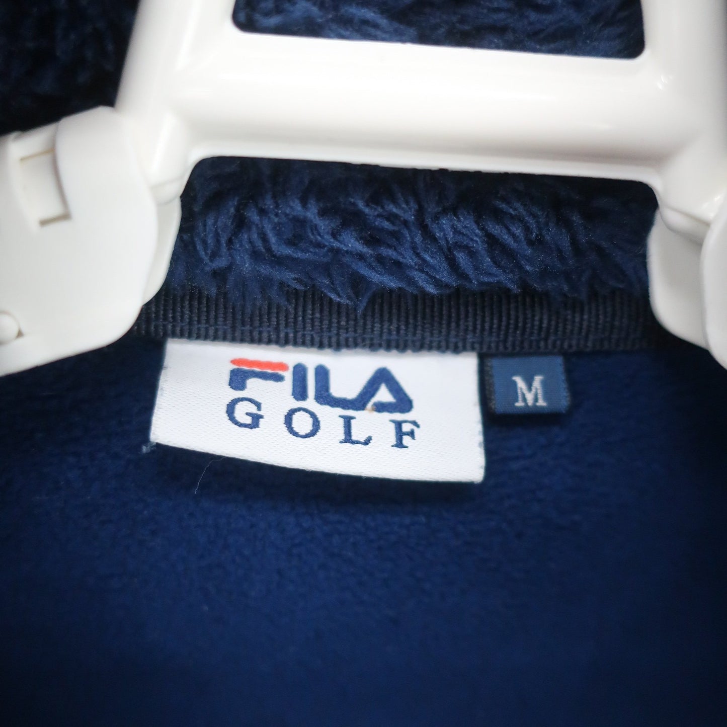 FILA GOLF(フィラゴルフ) ボアベスト ネイビー レディース M A