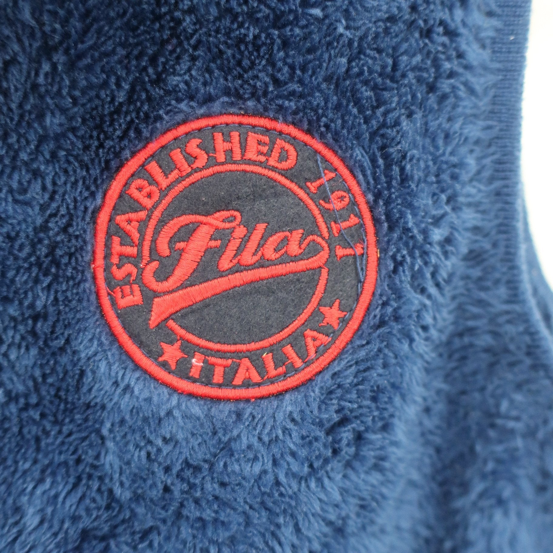 FILA GOLF(フィラゴルフ) ボアベスト ネイビー レディース M A