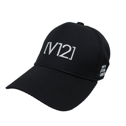 V12(ヴィトゥエルブ) キャップ 黒 レディース フリーサイズ S