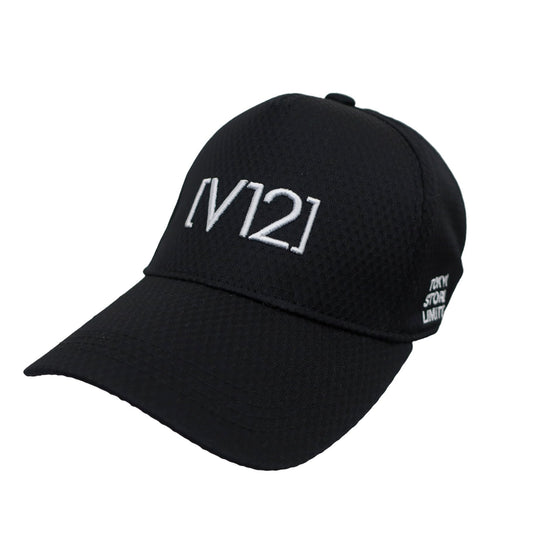 V12(ヴィトゥエルブ) キャップ 黒 レディース フリーサイズ S
