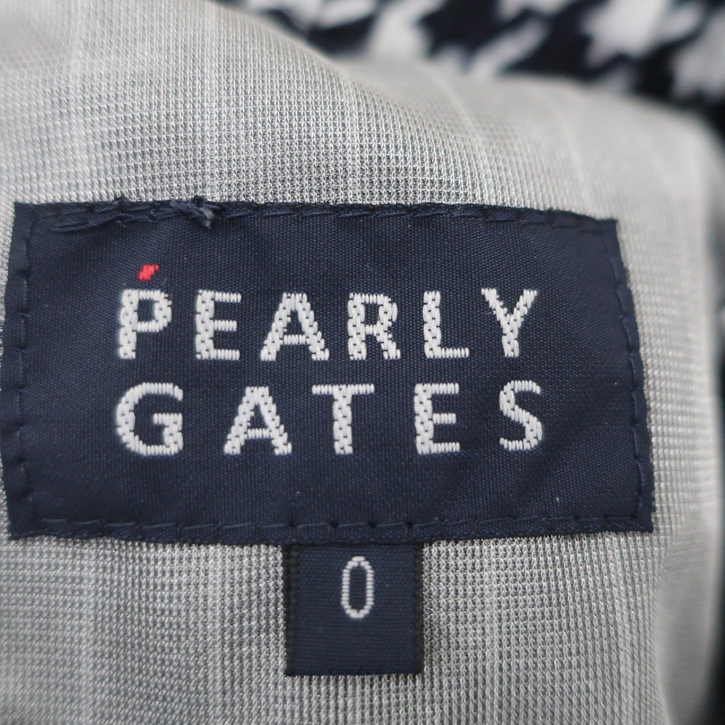PEARLY GATES(パーリーゲイツ) ナイロンパンツ ネイビー白千鳥柄 レディース 0 055-8236004 A