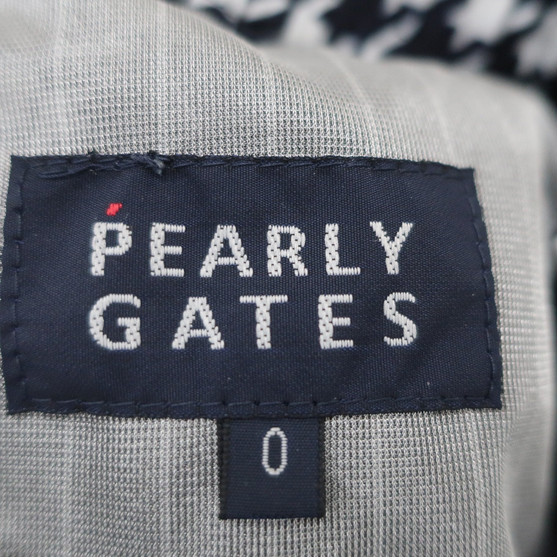 PEARLY GATES(パーリーゲイツ) ナイロンパンツ ネイビー白千鳥柄 レディース 0 055-8236004 A