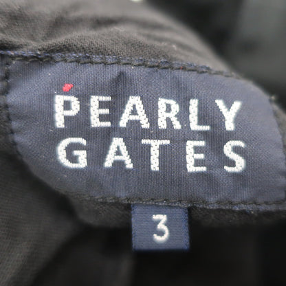 PEARLY GATES(パーリーゲイツ) パンツ 黒 メンズ 3 053-131025 B