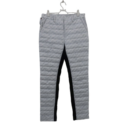 New Balance golf(ニューバランスゴルフ) ナイロンパンツ 白グレーロゴ柄 メンズ 4 012-9231003 A