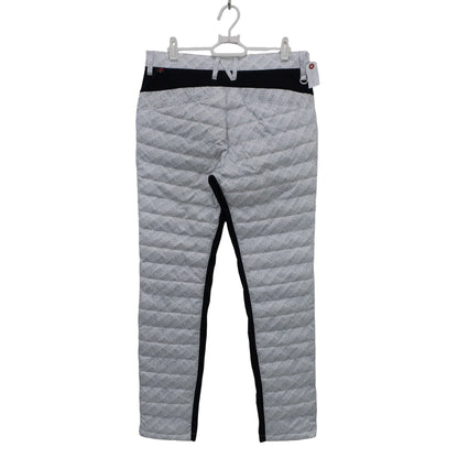 New Balance golf(ニューバランスゴルフ) ナイロンパンツ 白グレーロゴ柄 メンズ 4 012-9231003 A